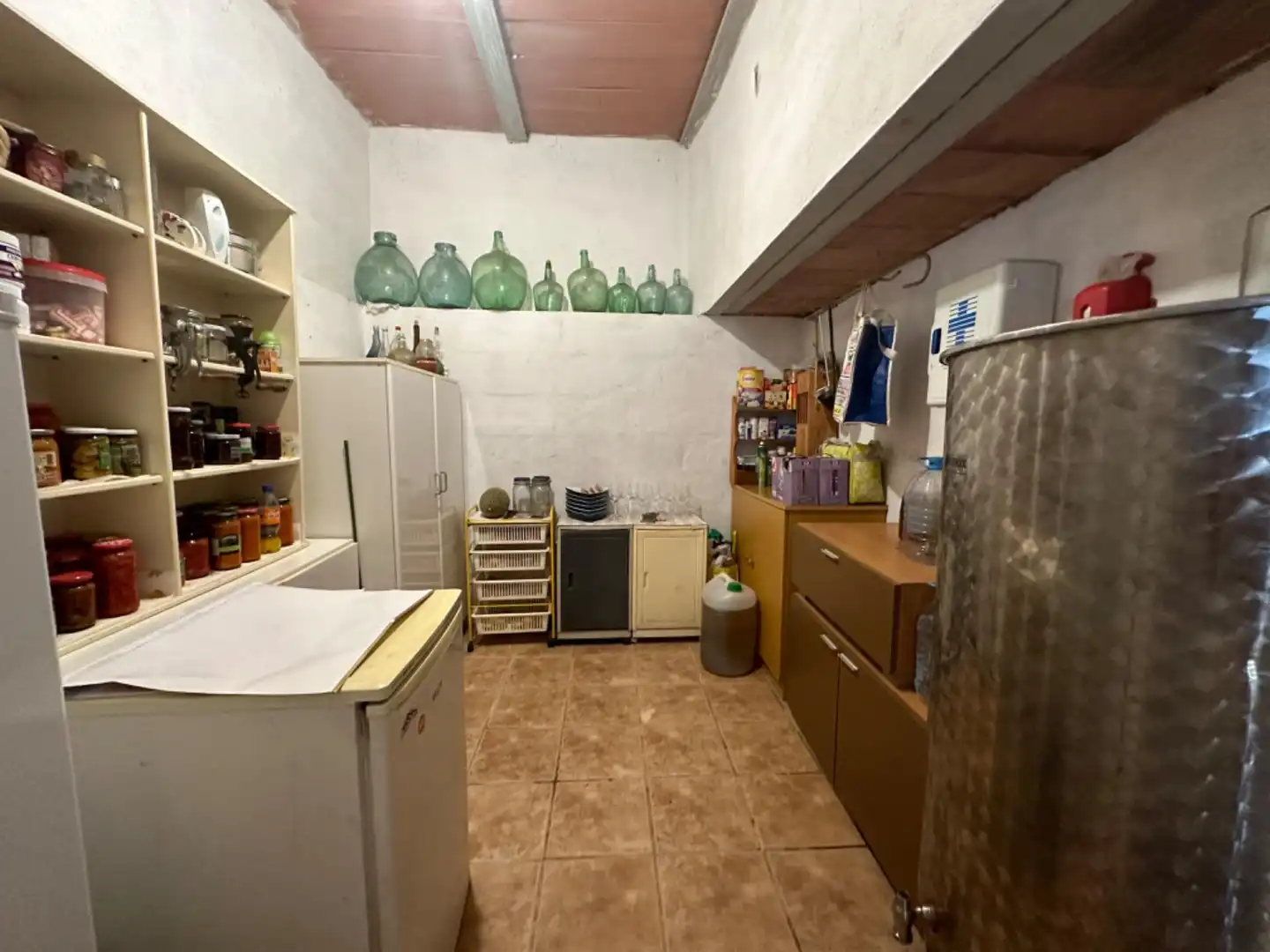 Cuina de Finca rústica en venda en Aldover amb Calefacció, Jardí privat i Terrassa