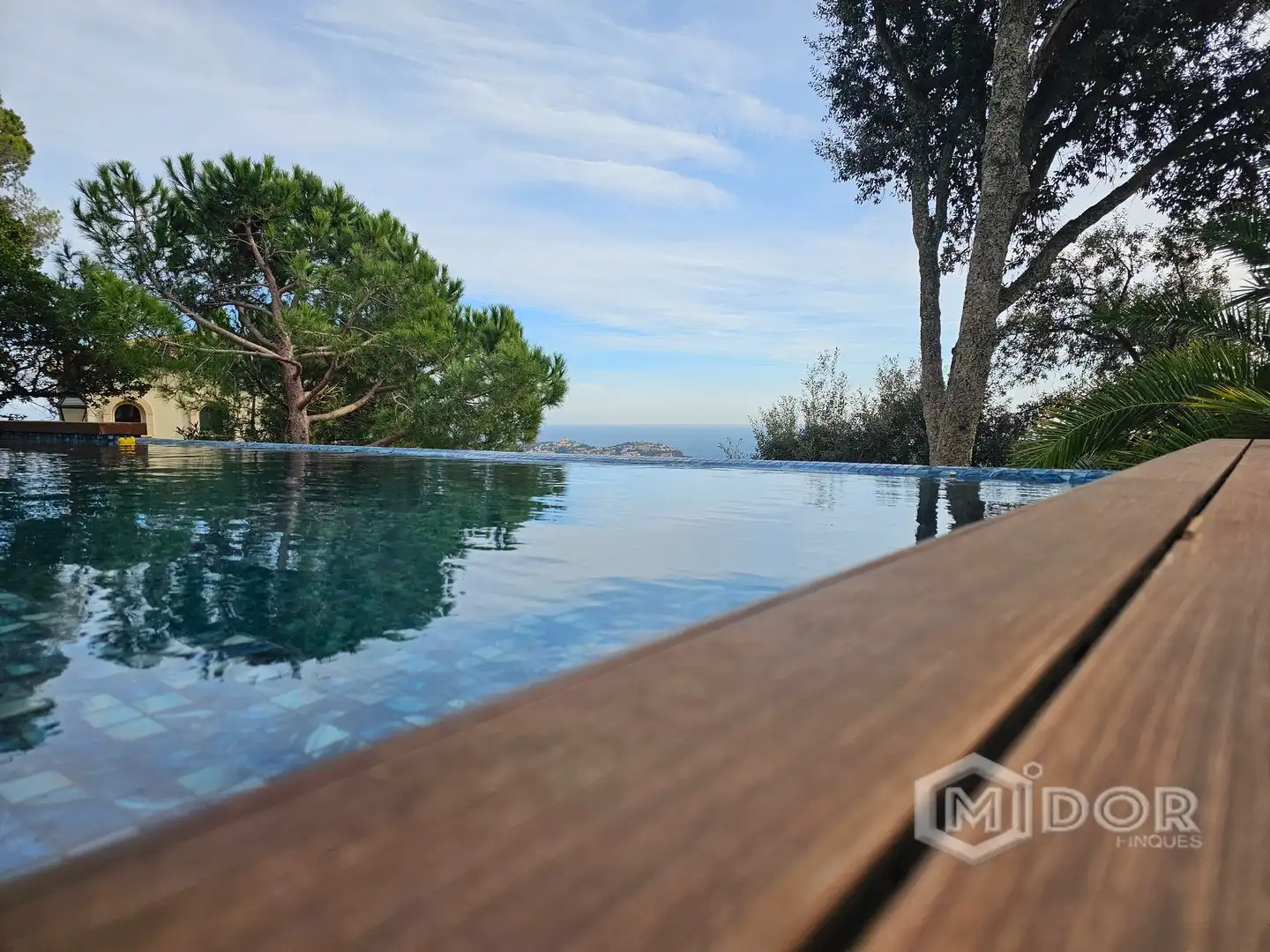Schwimmbecken von Haus oder Chalet zur Miete in Sant Feliu de Guíxols mit Klimaanlage, Privatgarten und Terrasse