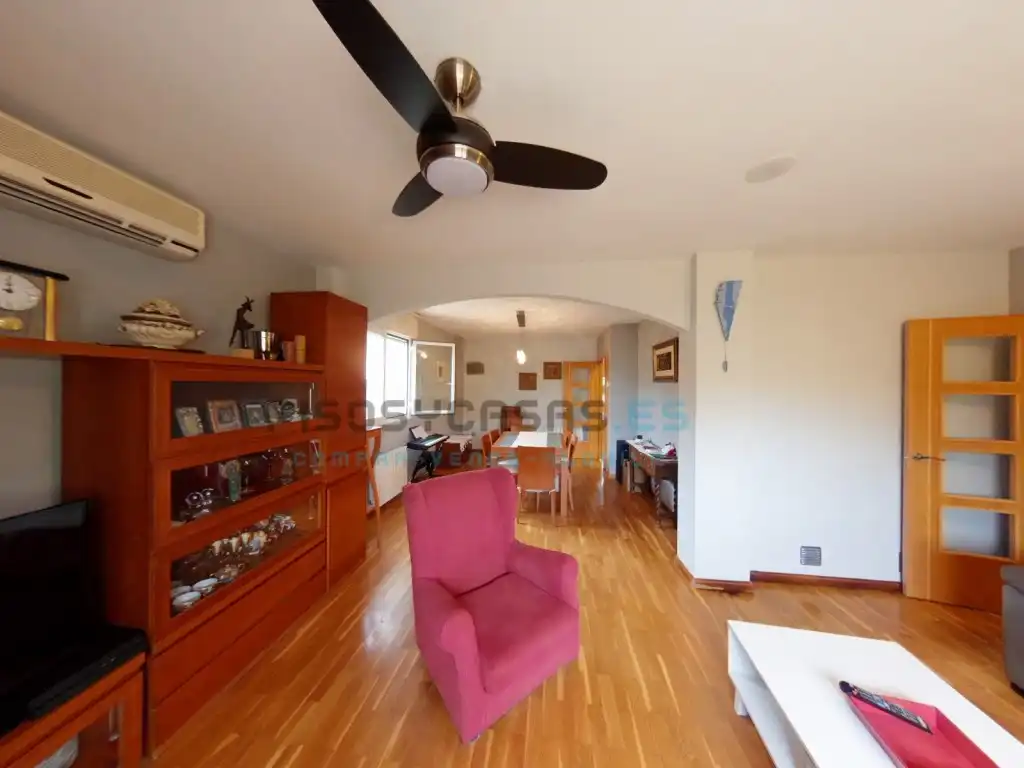 Living room of Houses for sale in San Mateo de Gállego  with Air Conditioner, Private garden and Terrace