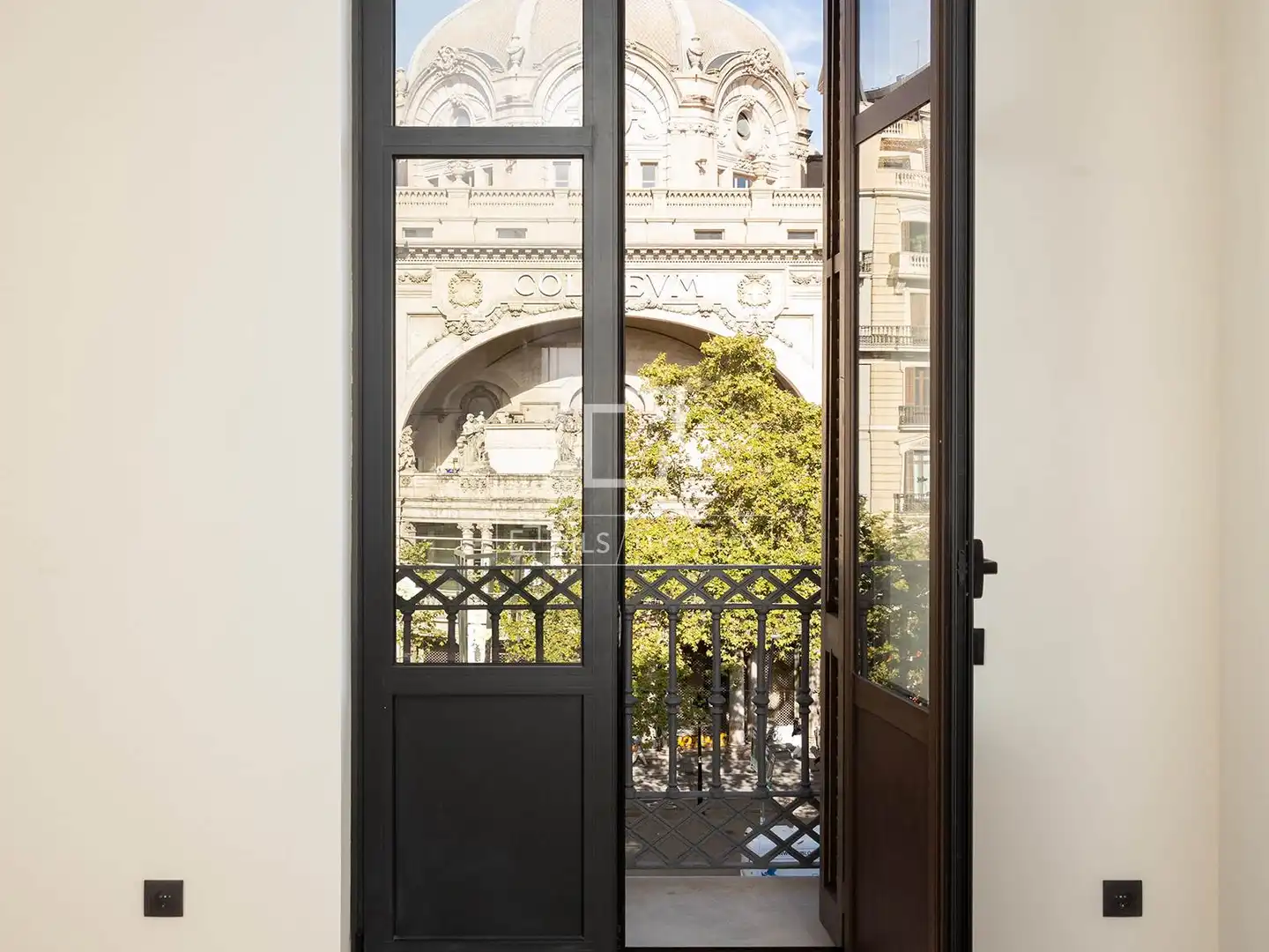 Balcony of Flat for sale in Barcelona  with Air Conditioner, Heating and Parquet flooring