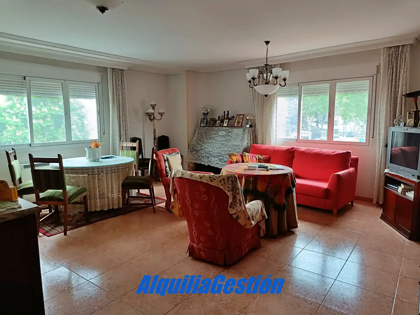 Sala de estar de Piso en venta en Alovera con Aire acondicionado, Calefacción y Trastero