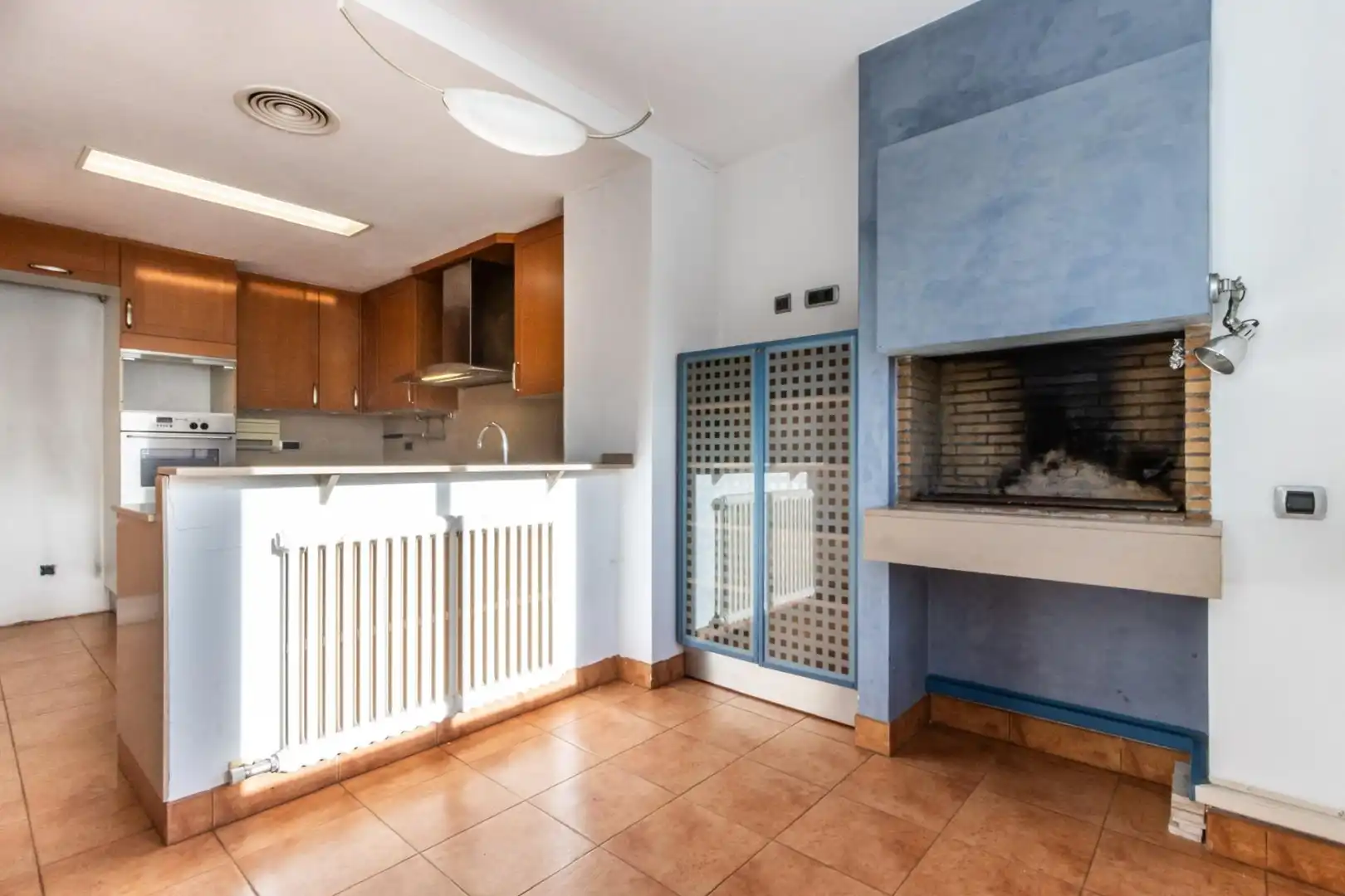 Kitchen of Attic for sale in Sabadell  with Air Conditioner, Heating and Terrace