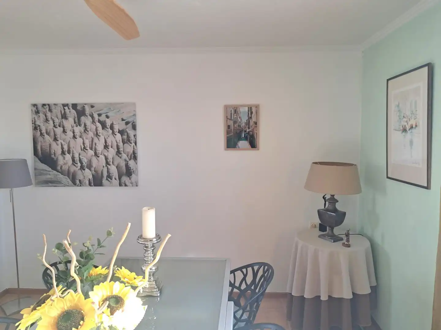 Menjador de Casa o xalet en venda en Elche / Elx amb Aire condicionat, Jardí privat i Terrassa