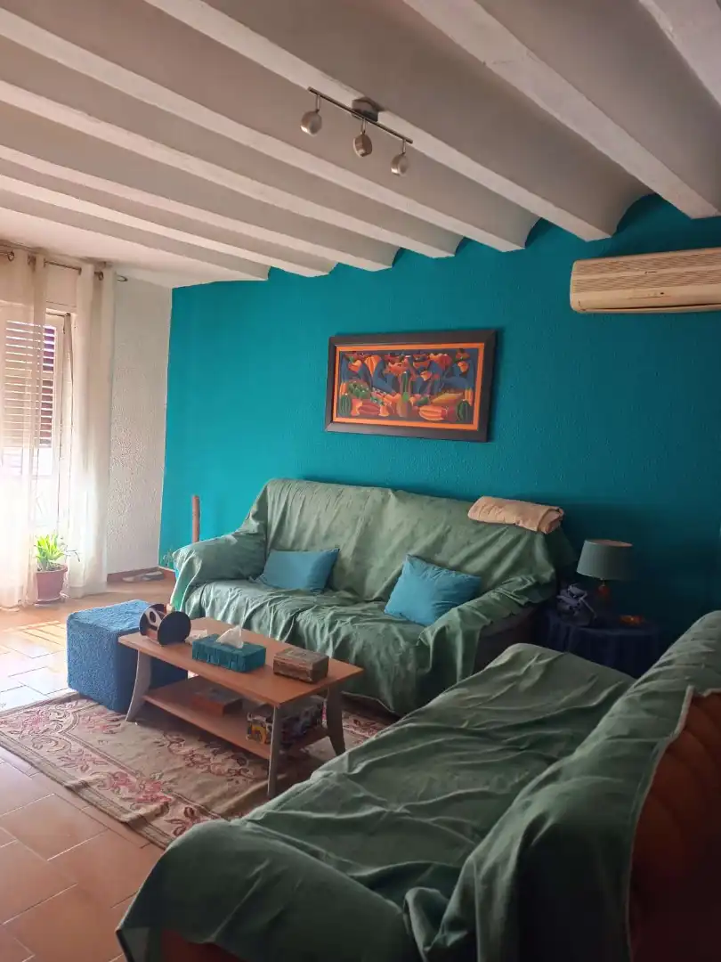 Sala d'estar de Casa o xalet en venda en Venta del Moro amb Terrassa, Traster i Moblat