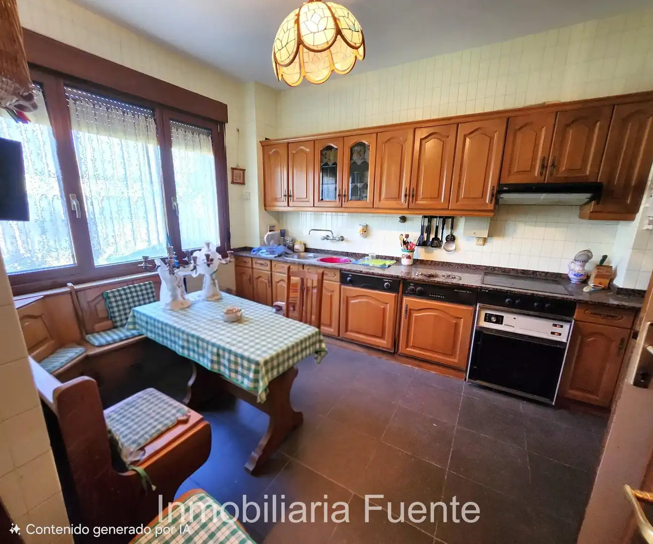 Cocina de Casa o chalet en venta en Zalla  con Calefacción, Jardín privado y Terraza