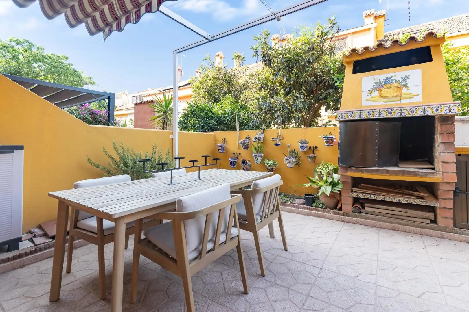 Terraza de Casa adosada en venta en Paterna con Calefacción, Jardín privado y Terraza
