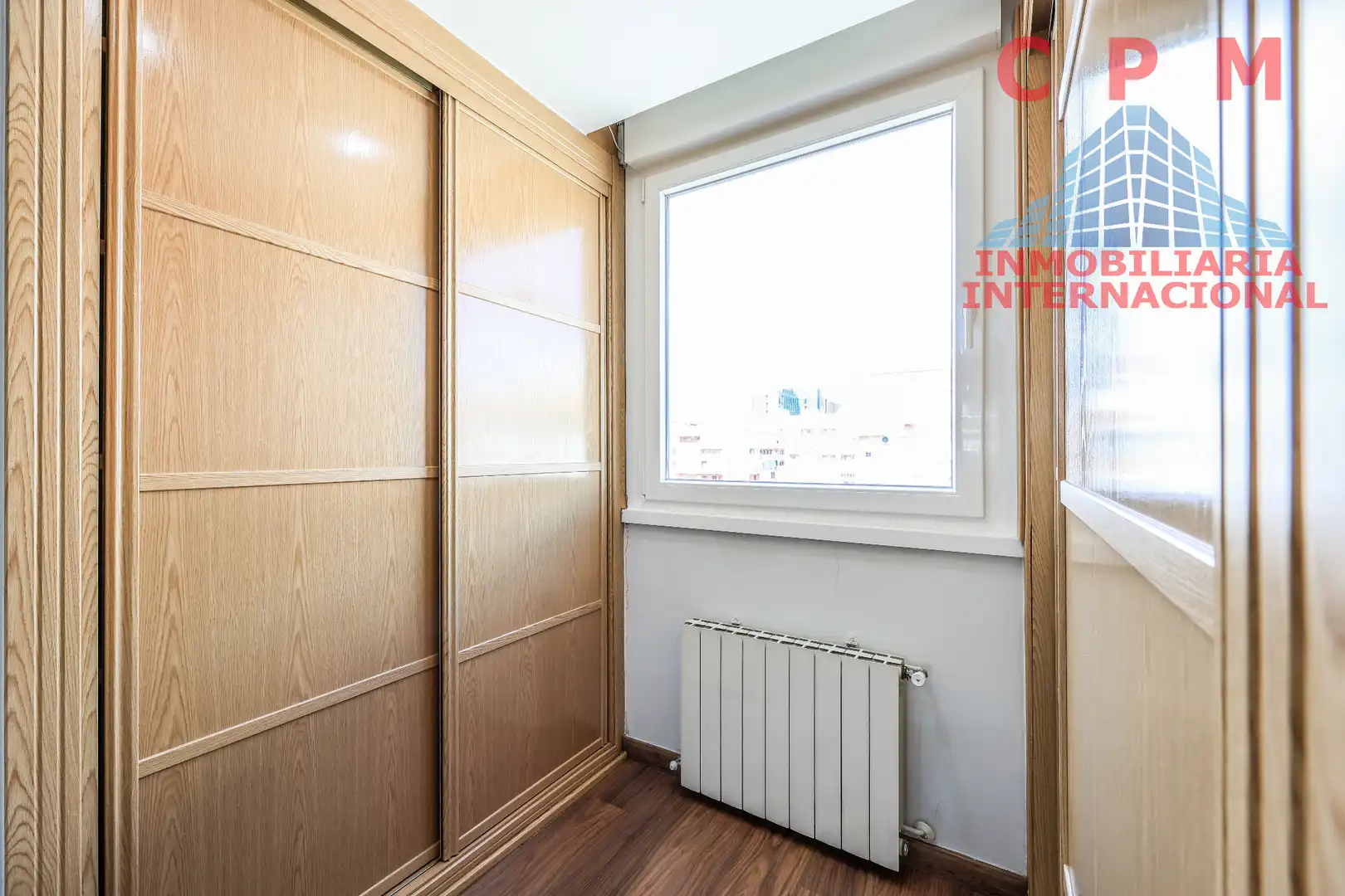 Bedroom of Flat for rent in Madrid  with Air Conditioner, Heating and Parquet flooring