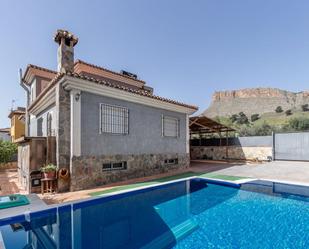 Exterior view of House or chalet for sale in Albolote  with Heating, Private garden and Terrace