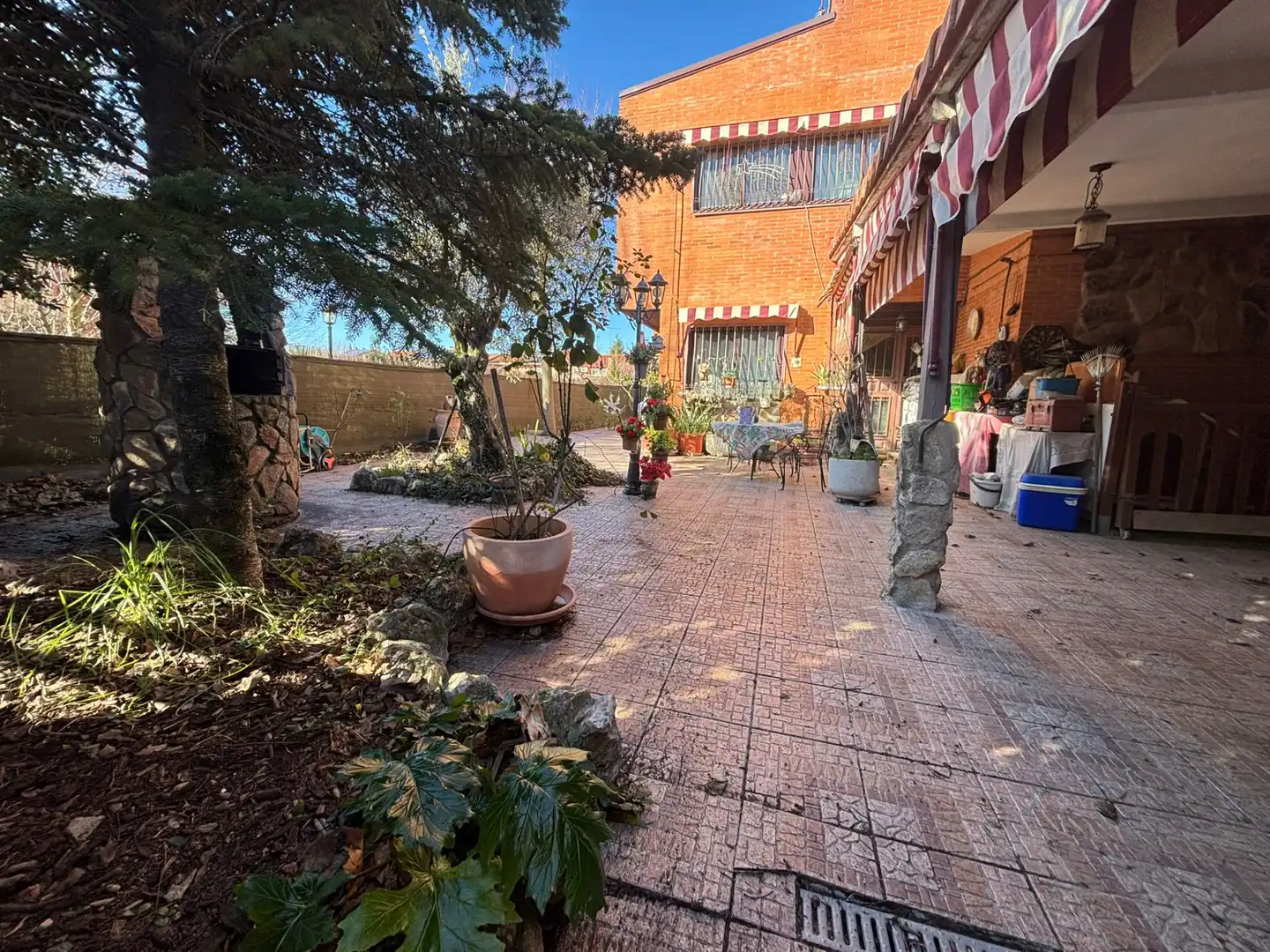 Terrassa de Casa adosada en venda en Rivas-Vaciamadrid amb Calefacció, Jardí privat i Parquet