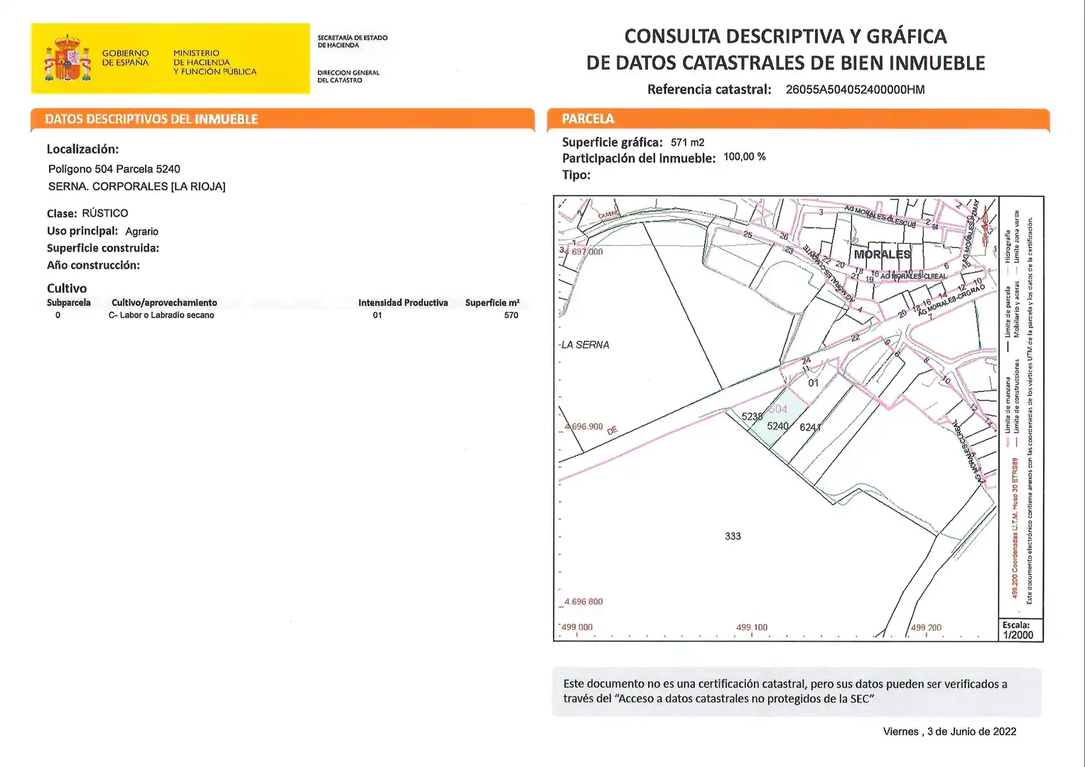 Local en venta en Blanco Morales-Crgraño, 24, Corporales