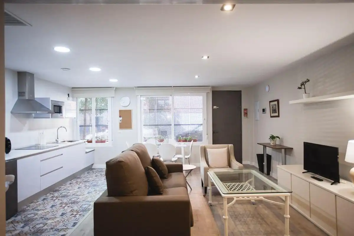 Sala de estar de Loft en venta en Córdoba con Aire acondicionado, Parquet y Amueblado