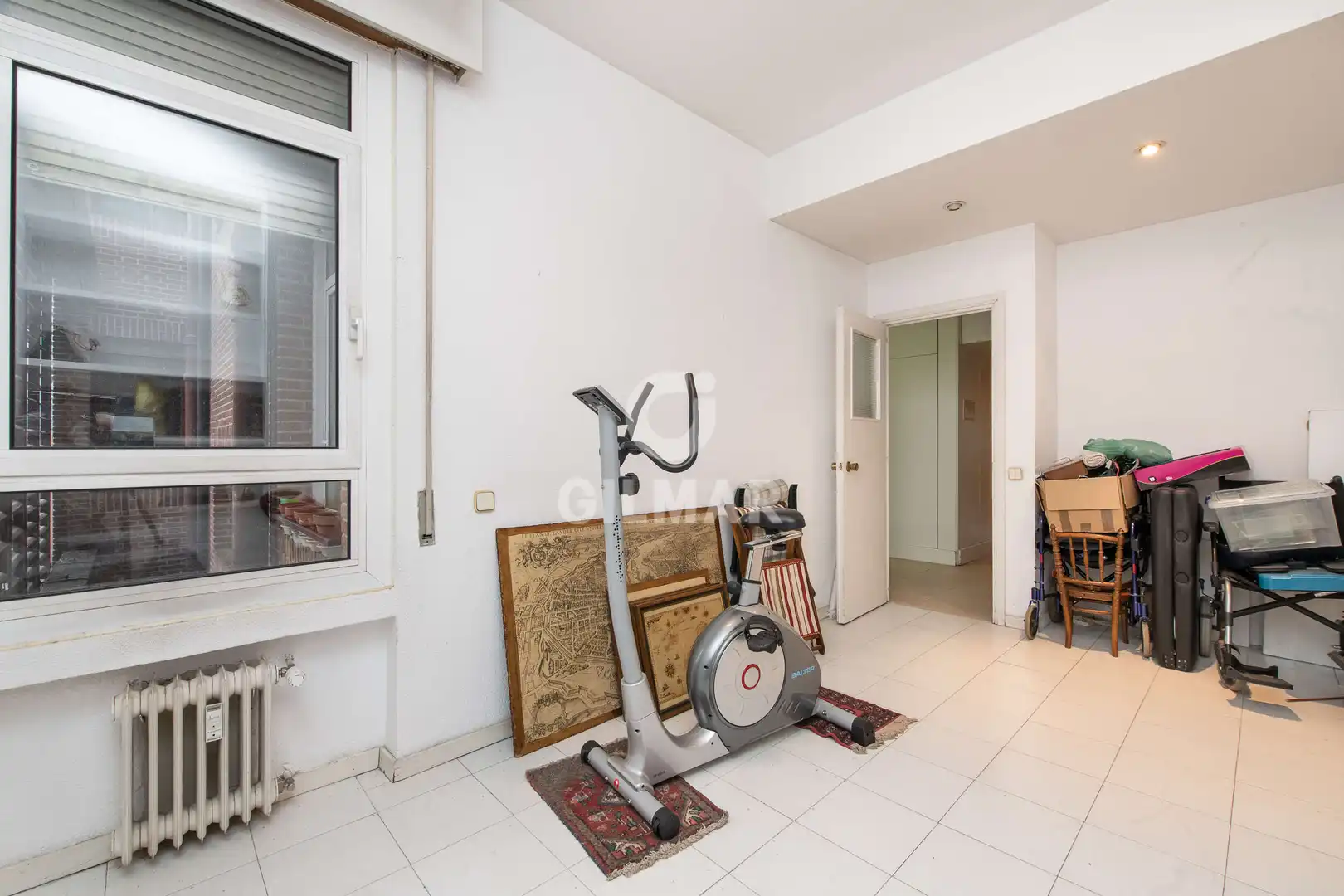 Schlafzimmer von Wohnung zum Verkauf in Madrid mit Heizung, Privatgarten und Abstellraum