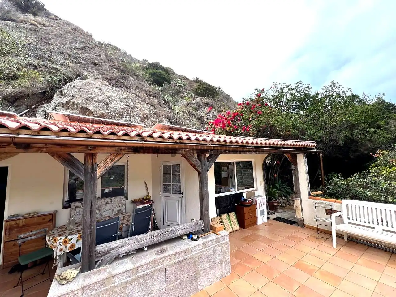 Vista exterior de Finca rústica en venta en Vallehermoso con Aire acondicionado, Calefacción y Jardín privado