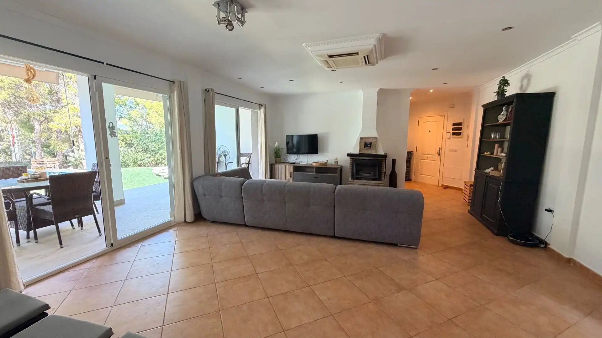 Living room of Houses for rent in Altea  with Air Conditioner, Heating and Private garden