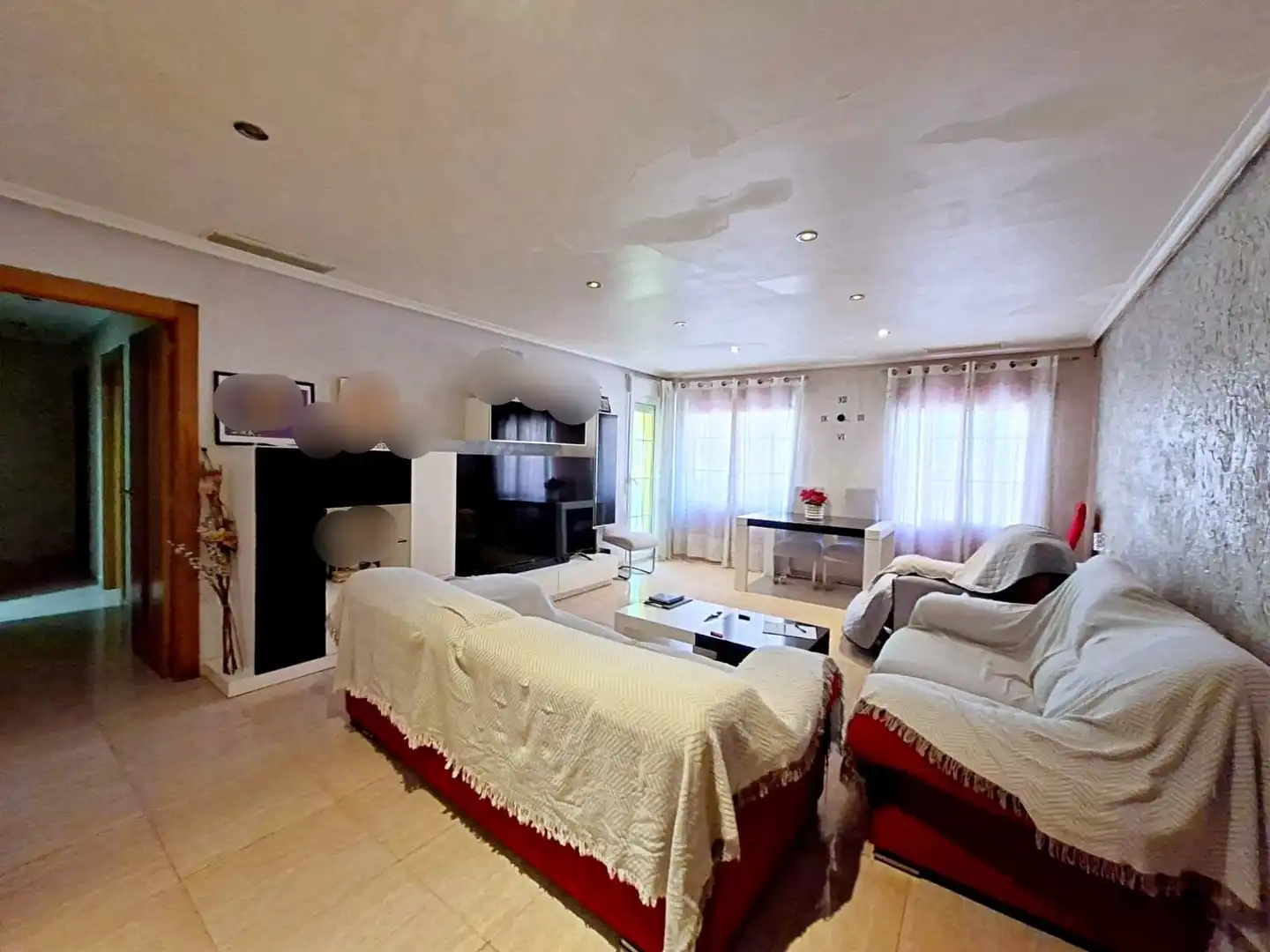 Sala de estar de Piso en venta en Aspe con Aire acondicionado, Trastero y Balcón