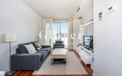 Living room of Flat to rent in  Barcelona Capital  with Air Conditioner, Heating and Storage room