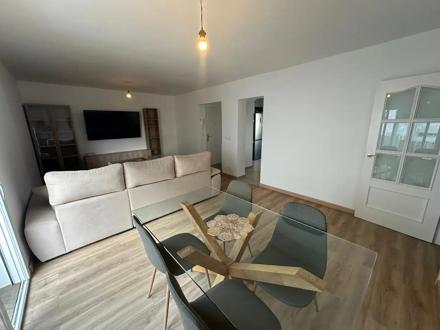 Sala de estar de Piso en venta en Jerez de la Frontera con Aire acondicionado y Amueblado