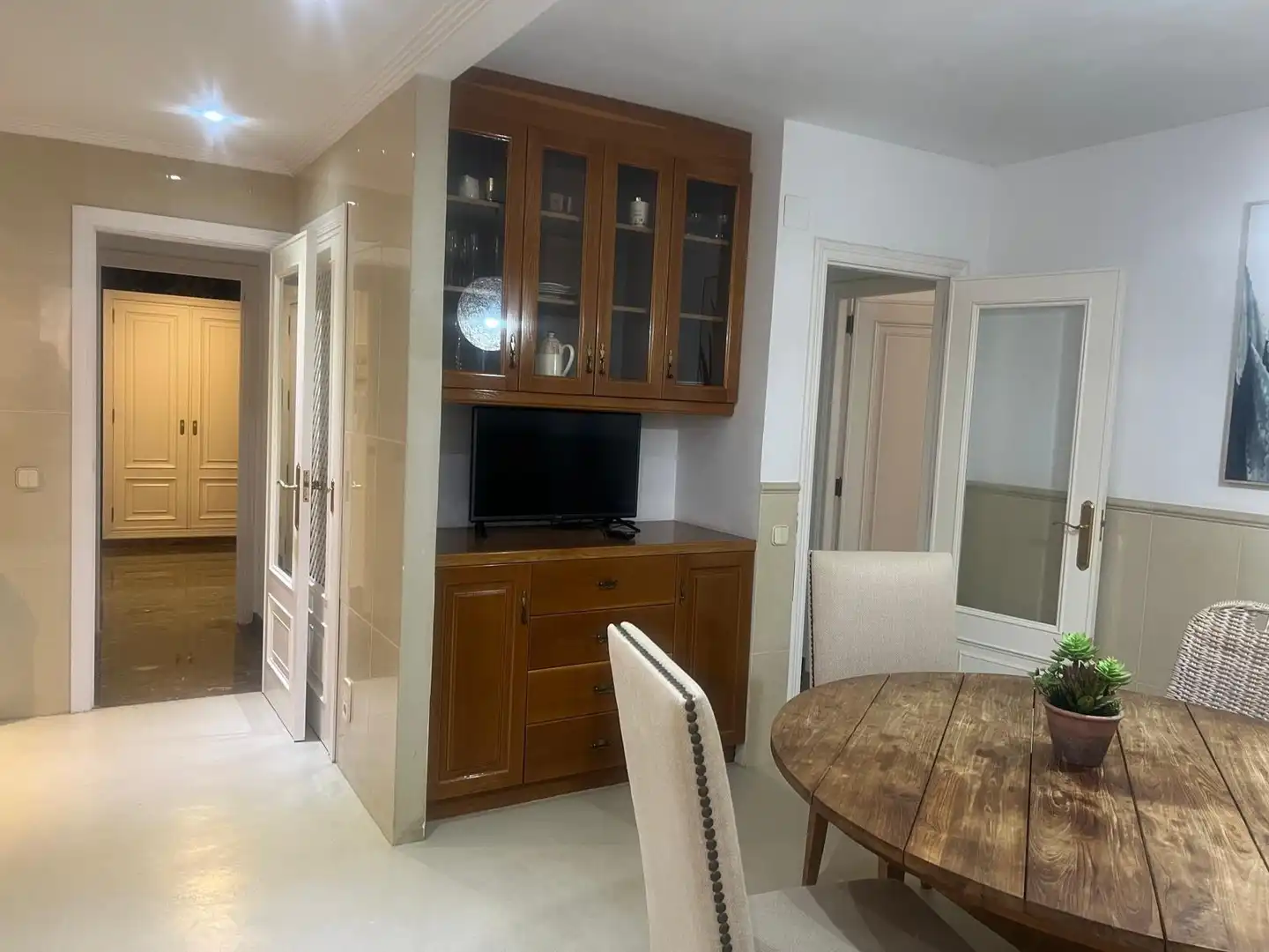 Comedor de Piso de alquiler en Tavernes de la Valldigna con Aire acondicionado y Amueblado