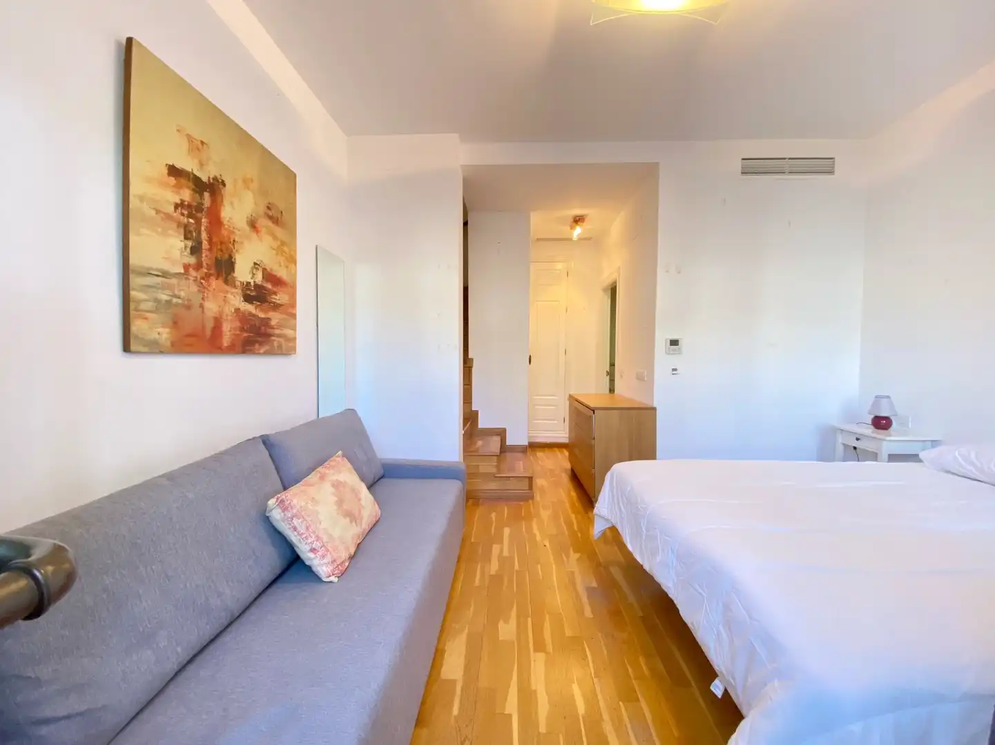 Bedroom of Duplexes for sale in Marbella  with Air Conditioner, Parquet flooring and Furnished