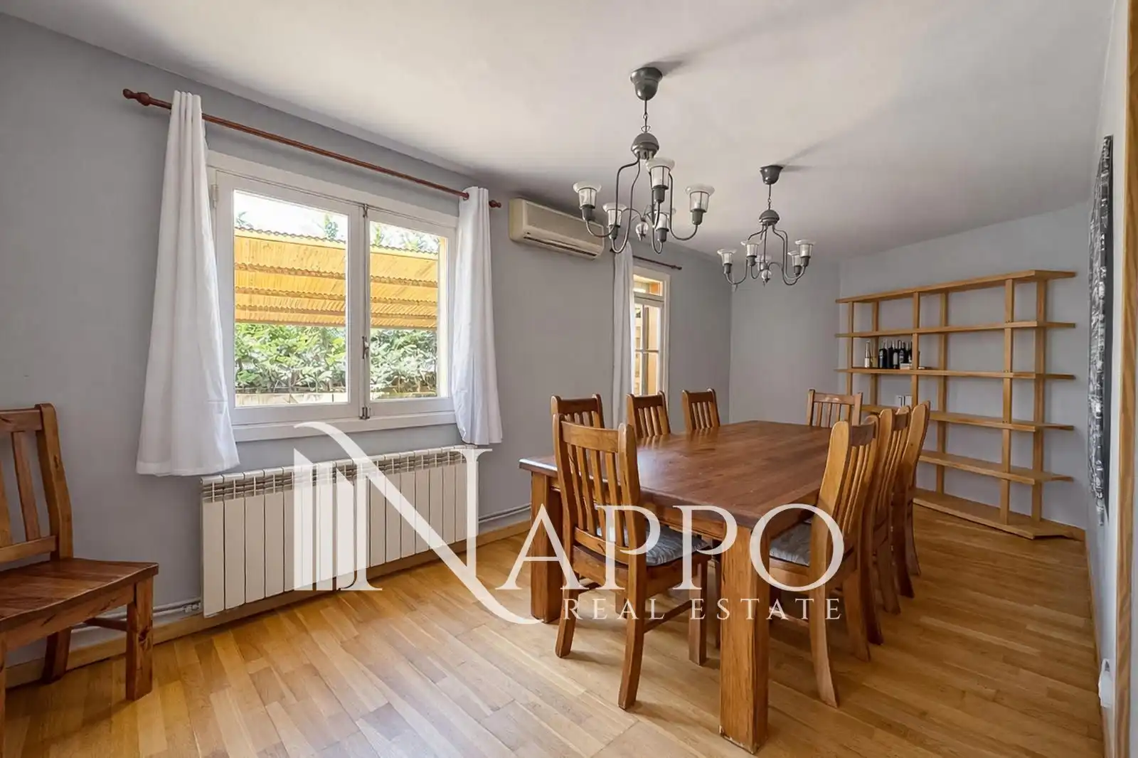 Comedor de Casa adosada en venta en  Palma de Mallorca con Aire acondicionado, Calefacción y Jardín privado