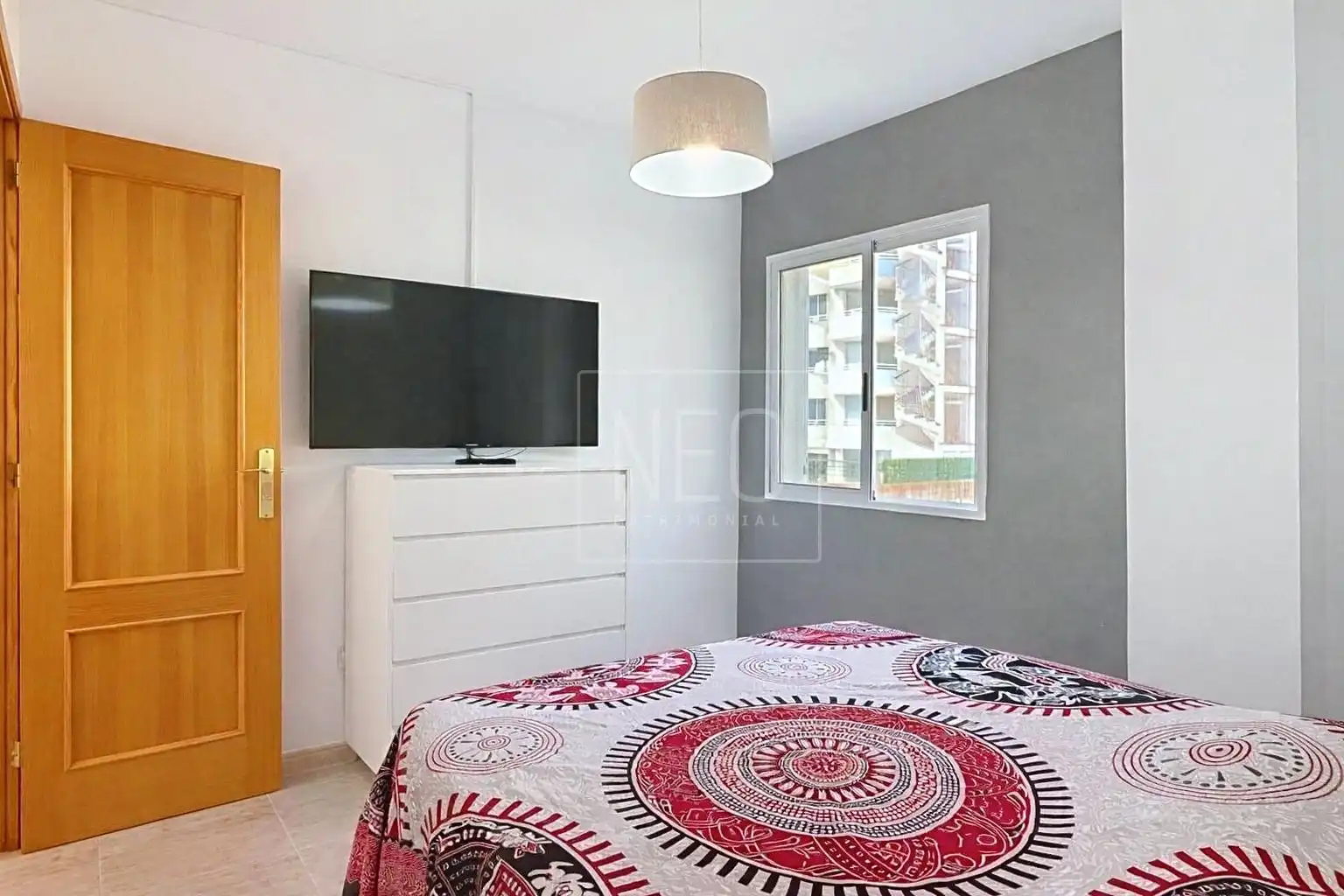 Schlafzimmer von Wohnung zum Verkauf in Piles mit Klimaanlage, Heizung und Terrasse
