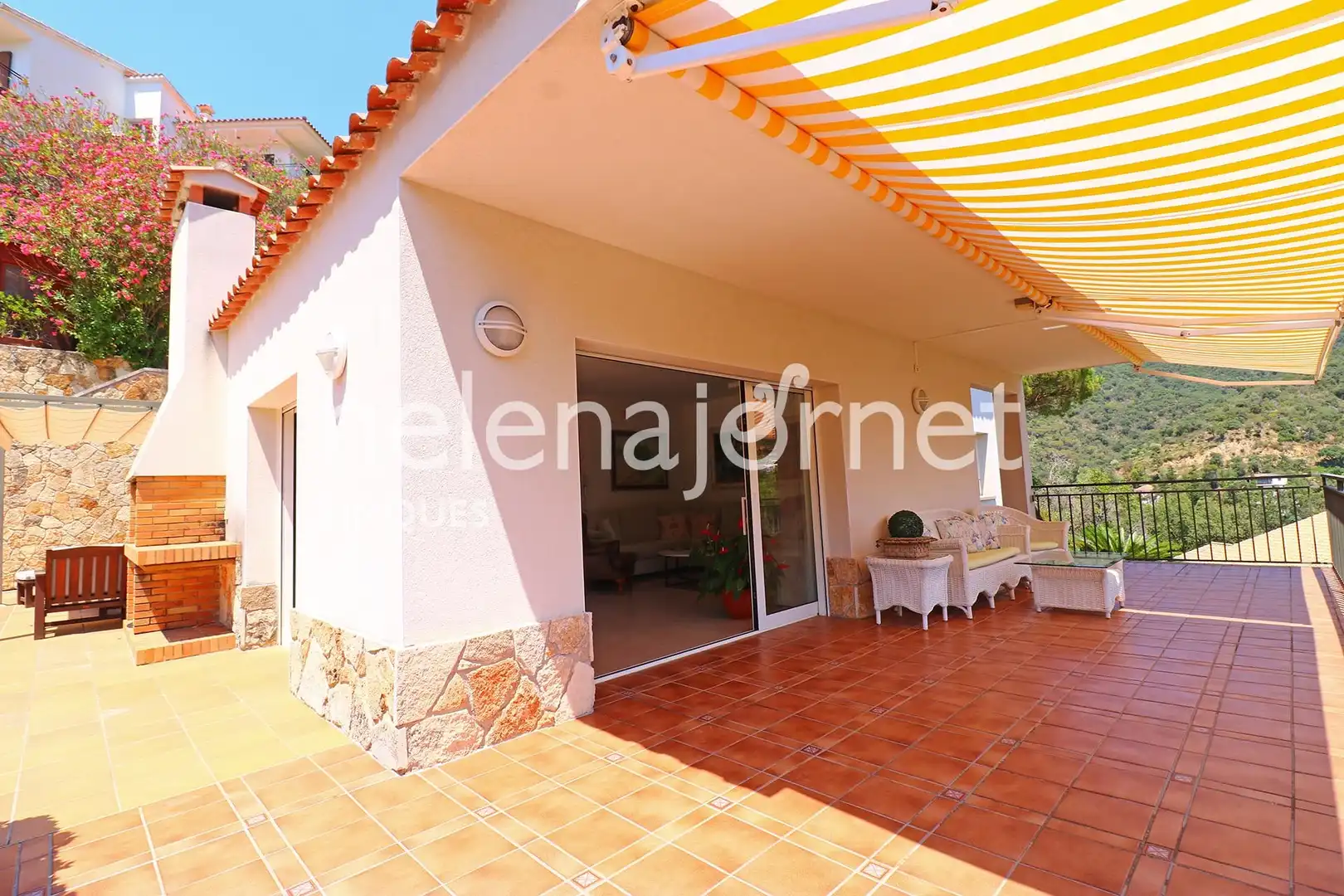 Terraza de Casa o chalet en venta en Llagostera con Calefacción y Piscina
