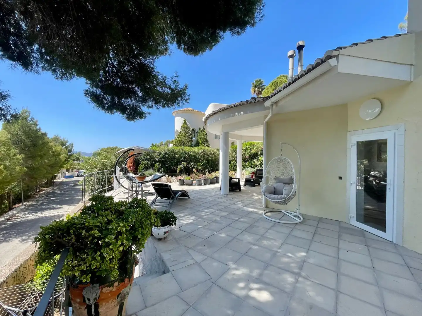 Jardín de Casa o chalet en venta en Altea con Aire acondicionado, Calefacción y Jardín privado
