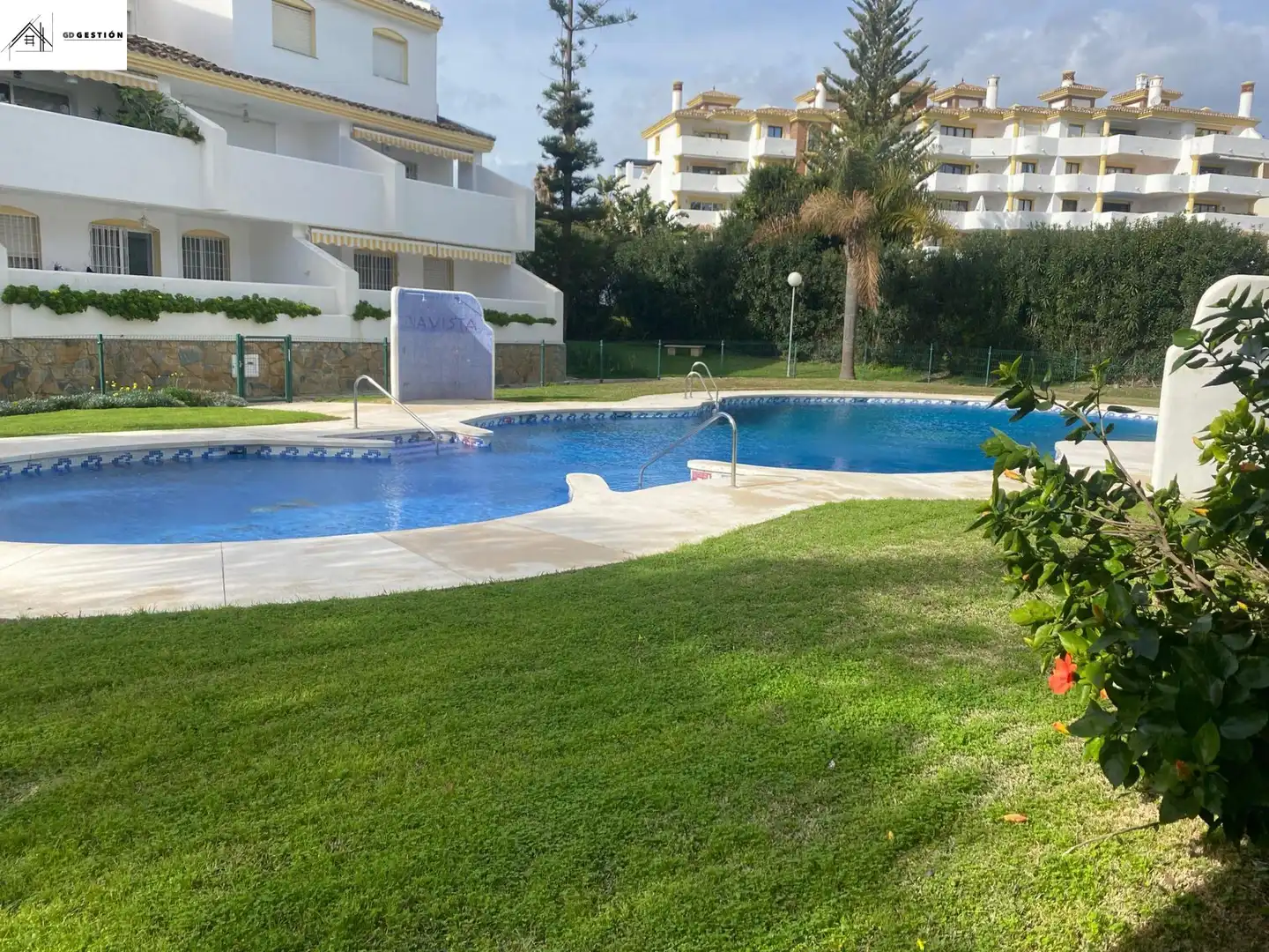 Schwimmbecken von Maisonette zum Verkauf in Mijas mit Klimaanlage, Heizung und Terrasse