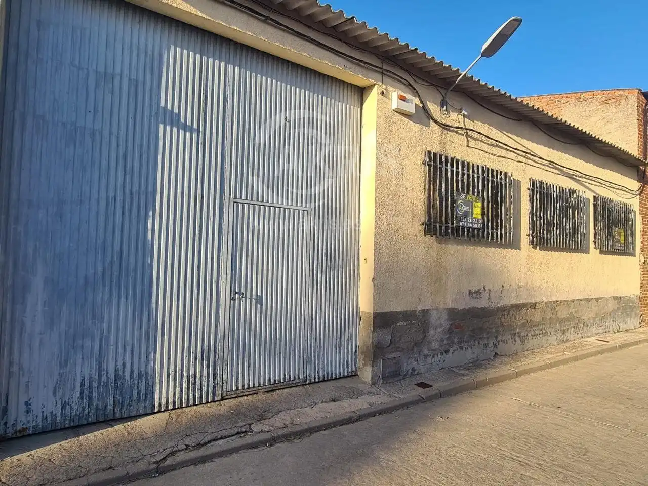 Vista exterior de Nave industrial en venta en La Mata