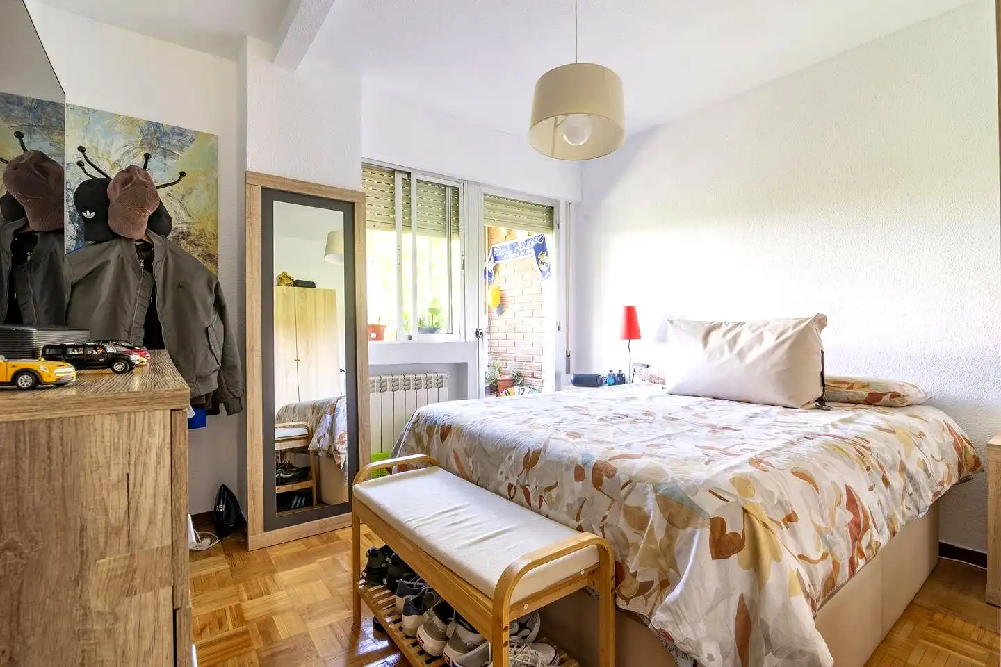 Schlafzimmer von Wohnung zum Verkauf in Alcorcón mit Heizung und Parkett