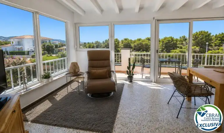 Terrassa de Casa o xalet en venda en Roses amb Aire condicionat, Calefacció i Piscina