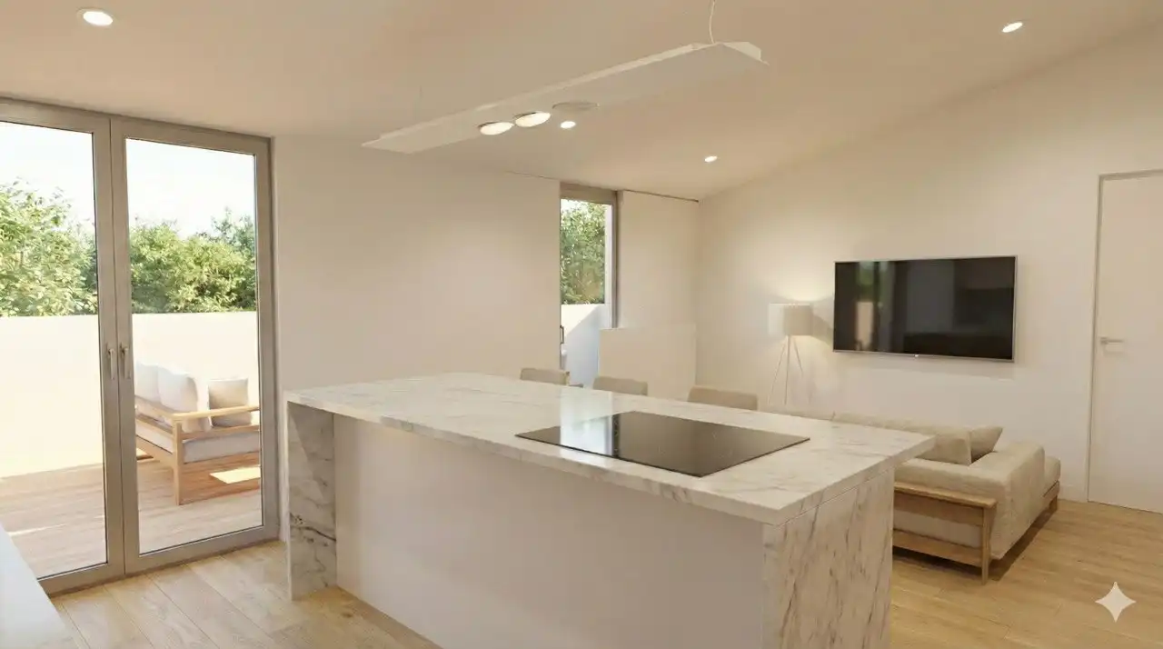 Cuina de Apartament en venda en San Bartolomé de Tirajana amb Aire condicionat, Terrassa i Traster