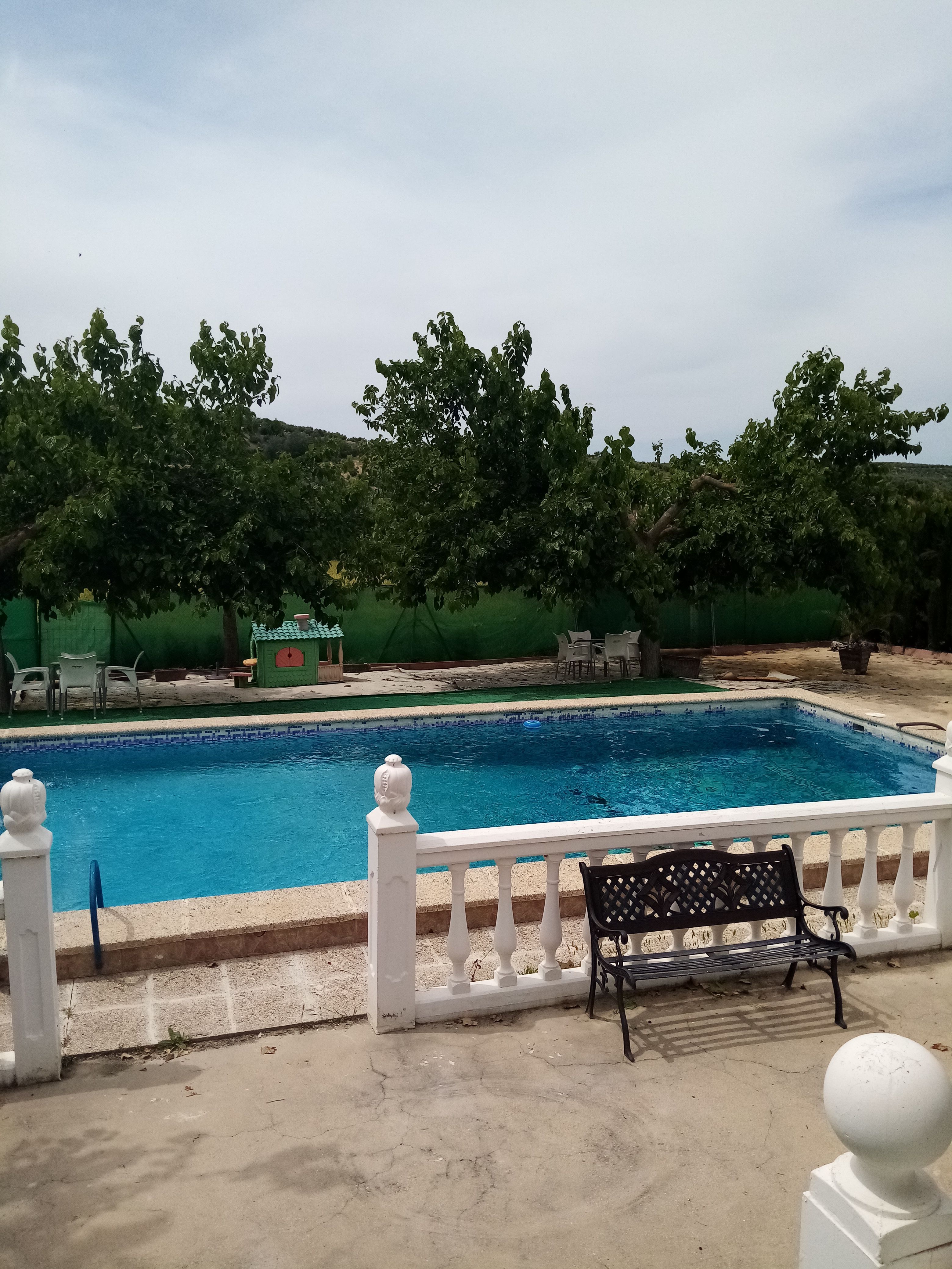 Swimming pool of House or chalet to rent in Mengíbar  with Air Conditioner and Swimming Pool