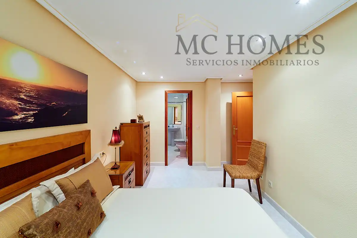 Bedroom of Flat for sale in Santa Pola  with Air Conditioner, Heating and Oven