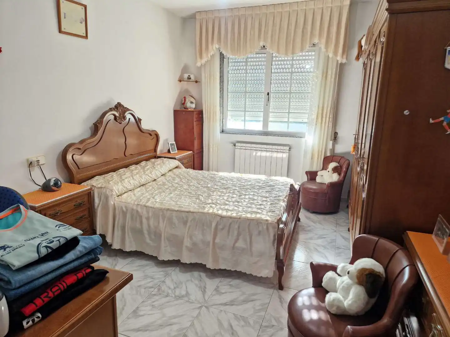 Bedroom of Commercial properties for rent in A Baña    with Furnished