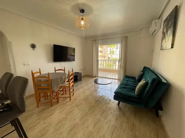 Living room of Flat for rent in Elche / Elx  with Air Conditioner, Heating and Terrace