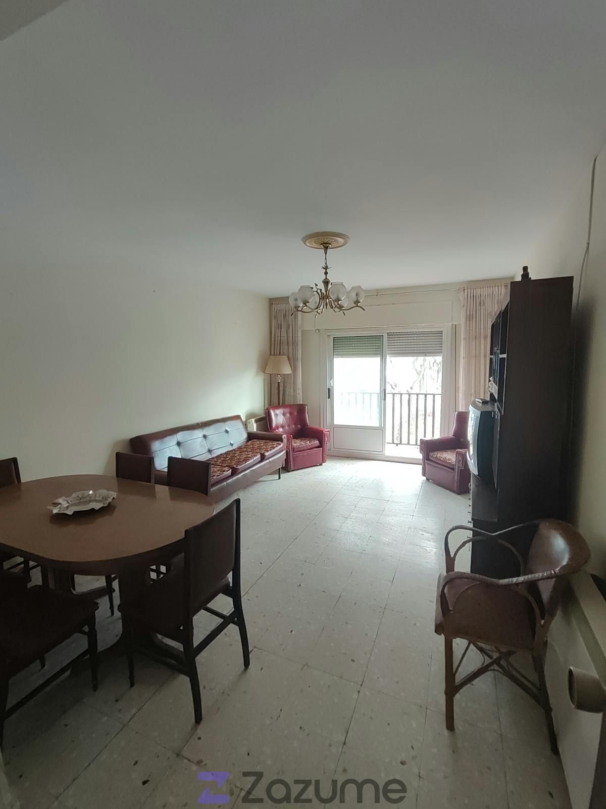 Sala d'estar de Pis de lloguer en Argamasilla de Alba amb Terrassa i Moblat