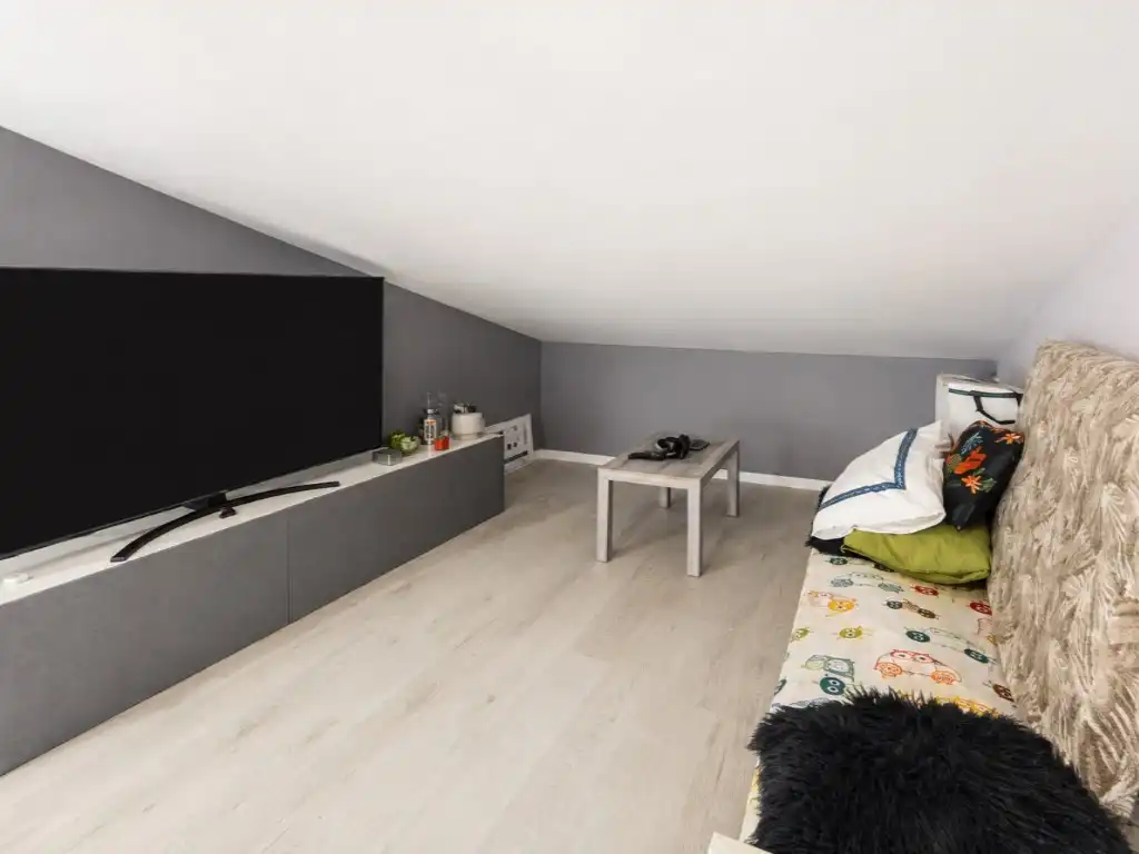 Sala de estar de Dúplex en venta en El Pla del Penedès con Horno, Balcón y Piscina comunitaria