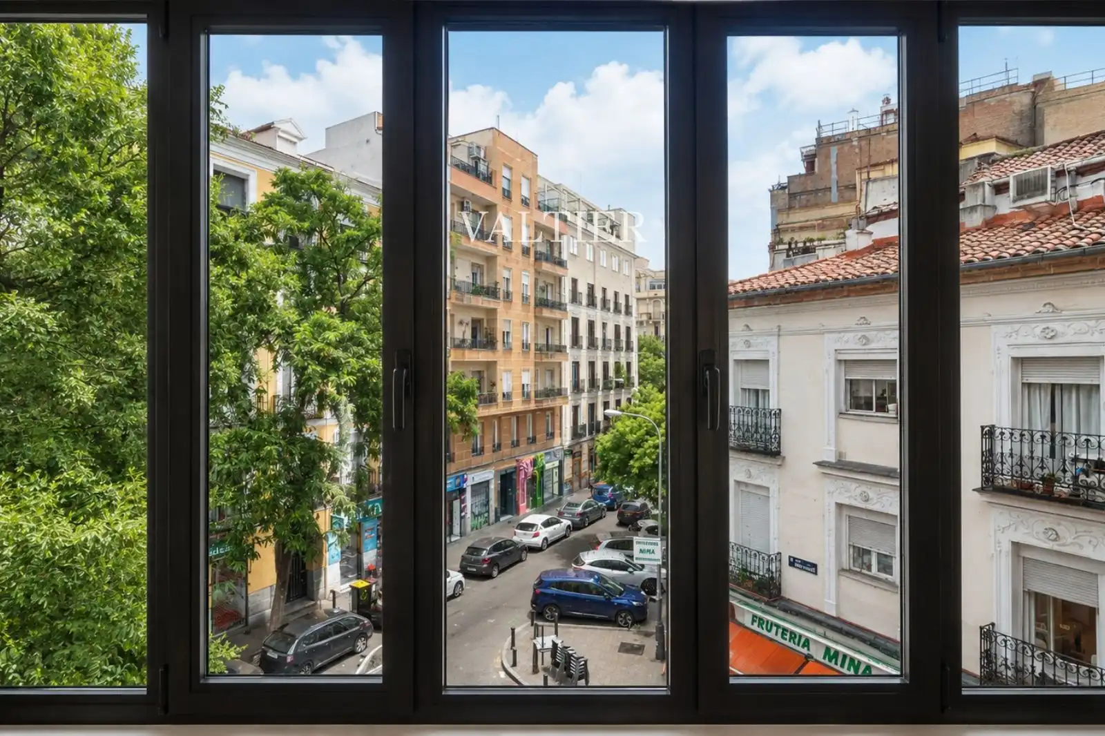 Exterior view of Flat for rent in Madrid  with Air Conditioner and Furnished