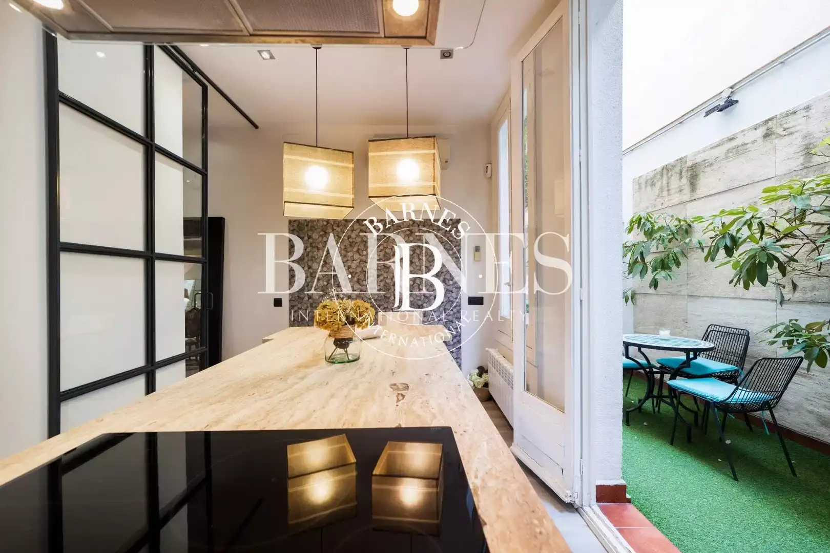 Küche von Maisonette zur Miete in Madrid mit Klimaanlage, Heizung und Terrasse