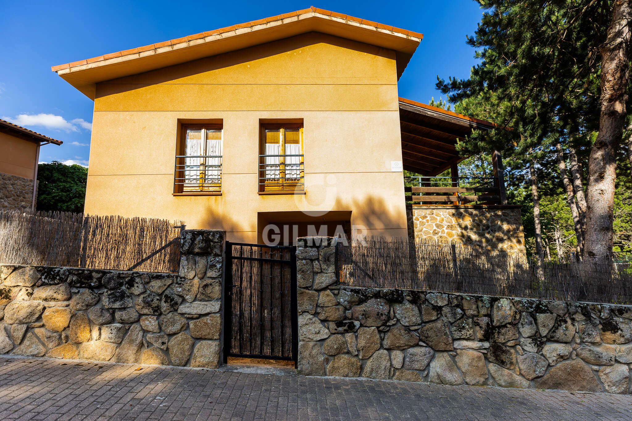 Exterior view of House or chalet for sale in El Boalo - Cerceda – Mataelpino  with Heating and Private garden