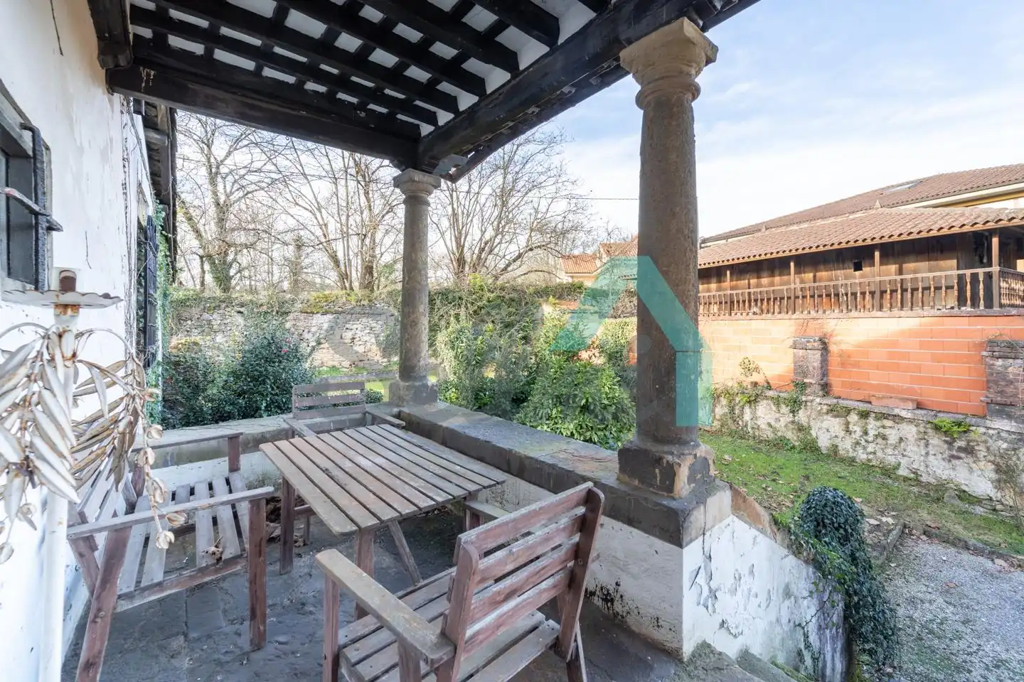 Terraza de Casa o chalet en venta en Oviedo  con Jardín privado y Balcón