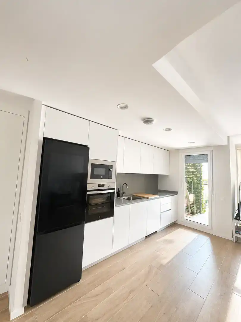 Cocina de Piso en venta en Madrid con Aire acondicionado, Jardín privado y Parquet