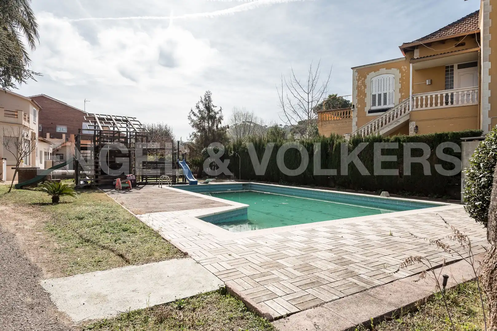 Piscina de Casa o chalet de alquiler en Sant Fost de Campsentelles con Calefacción, Jardín privado y Terraza