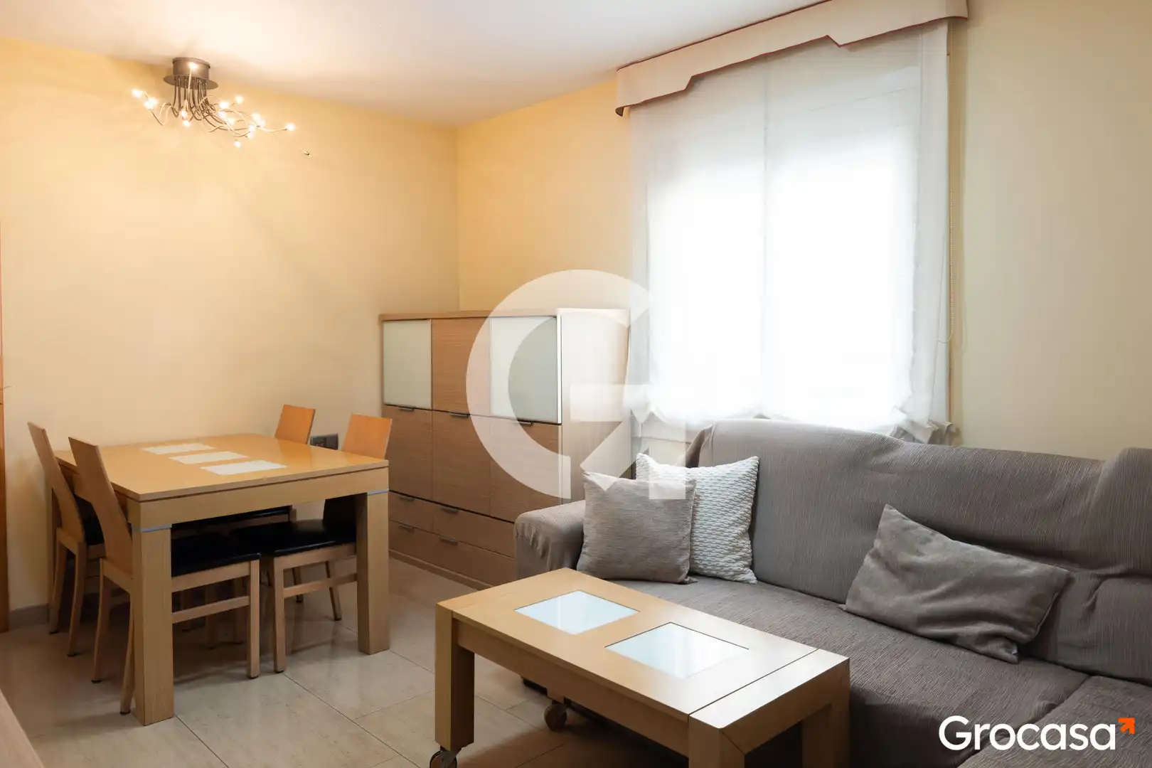 Sala de estar de Piso en venta en L'Hospitalet de Llobregat con Aire acondicionado y Calefacción