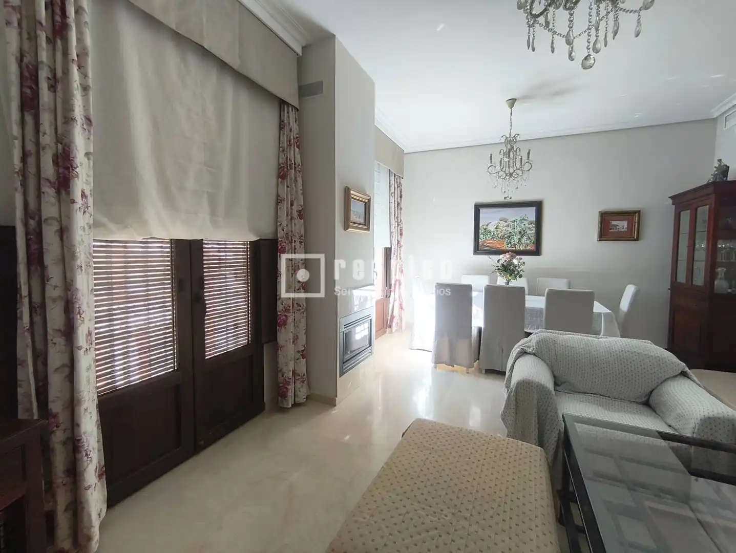Sala de estar de Piso de alquiler en Sevilla con Aire acondicionado, Terraza y Amueblado