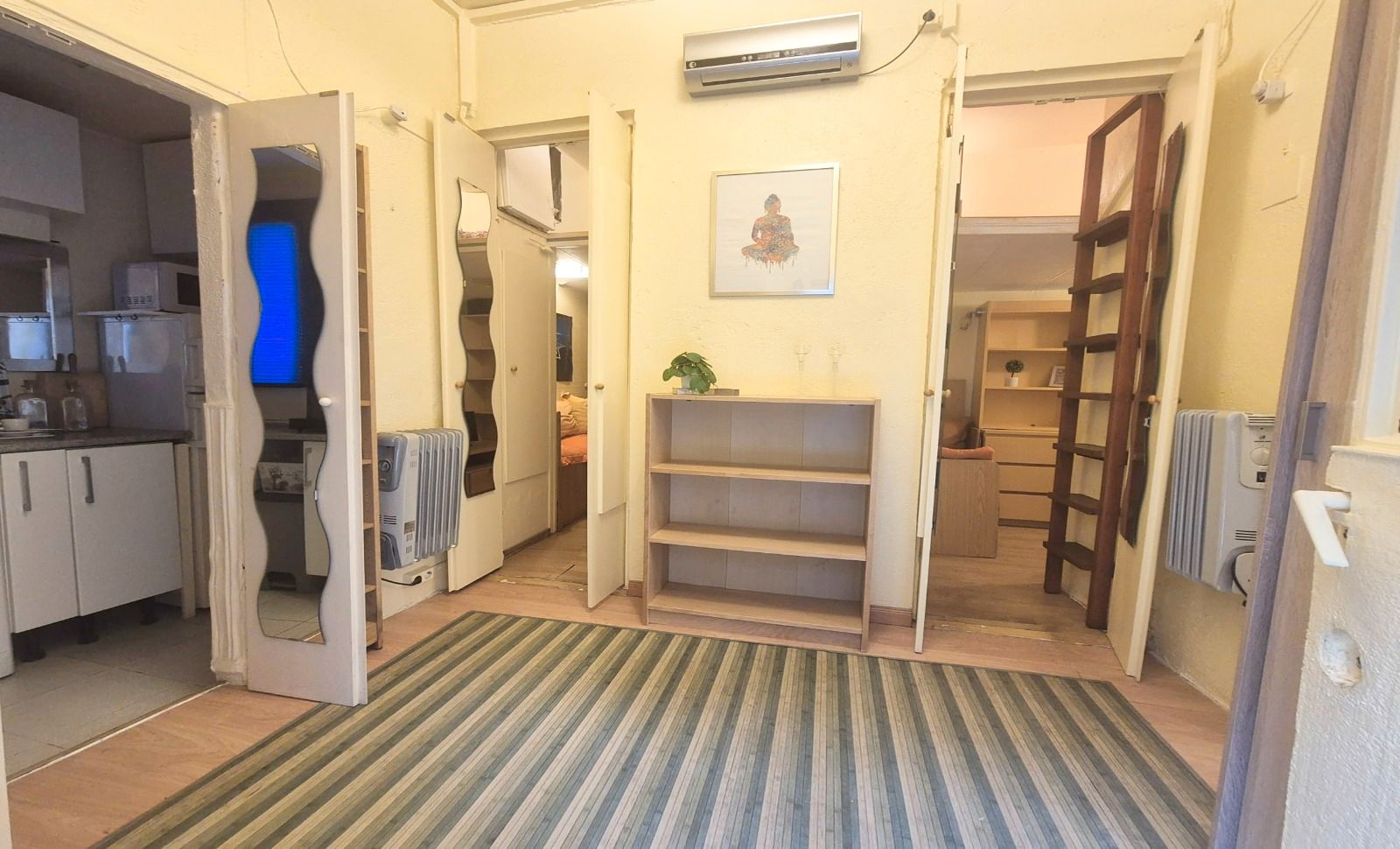 Bedroom of Flat for sale in  Madrid Capital  with Private garden, Terrace and Furnished