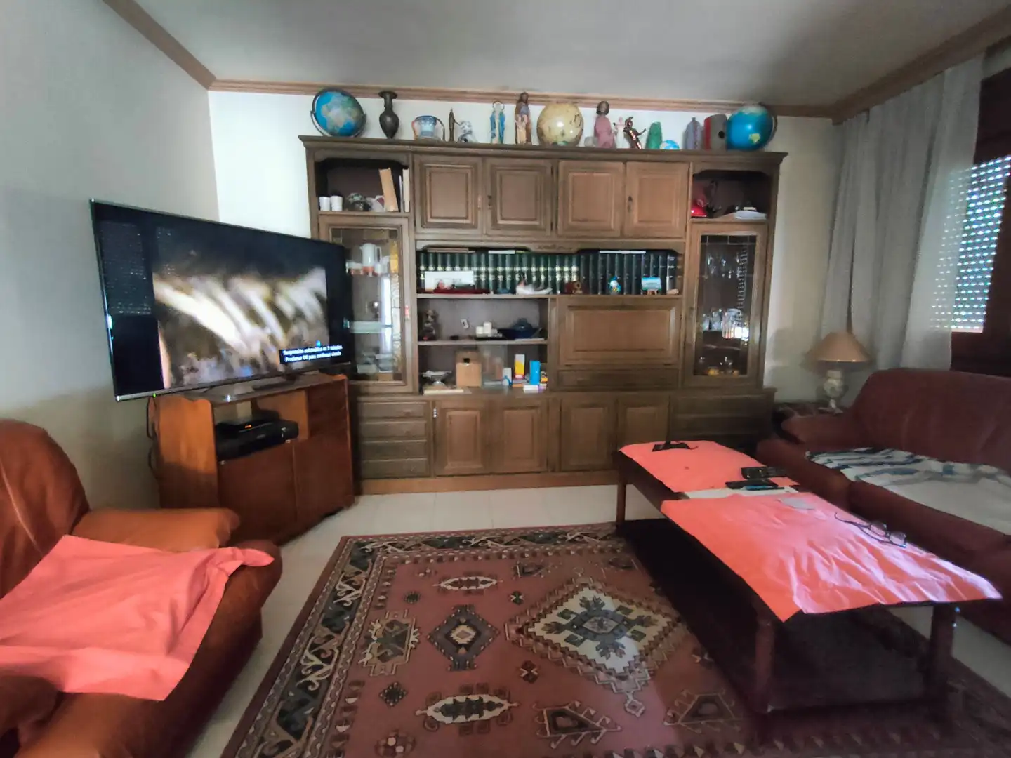 Sala d'estar de Casa o xalet en venda en Girona amb Calefacció, Jardí privat i Terrassa