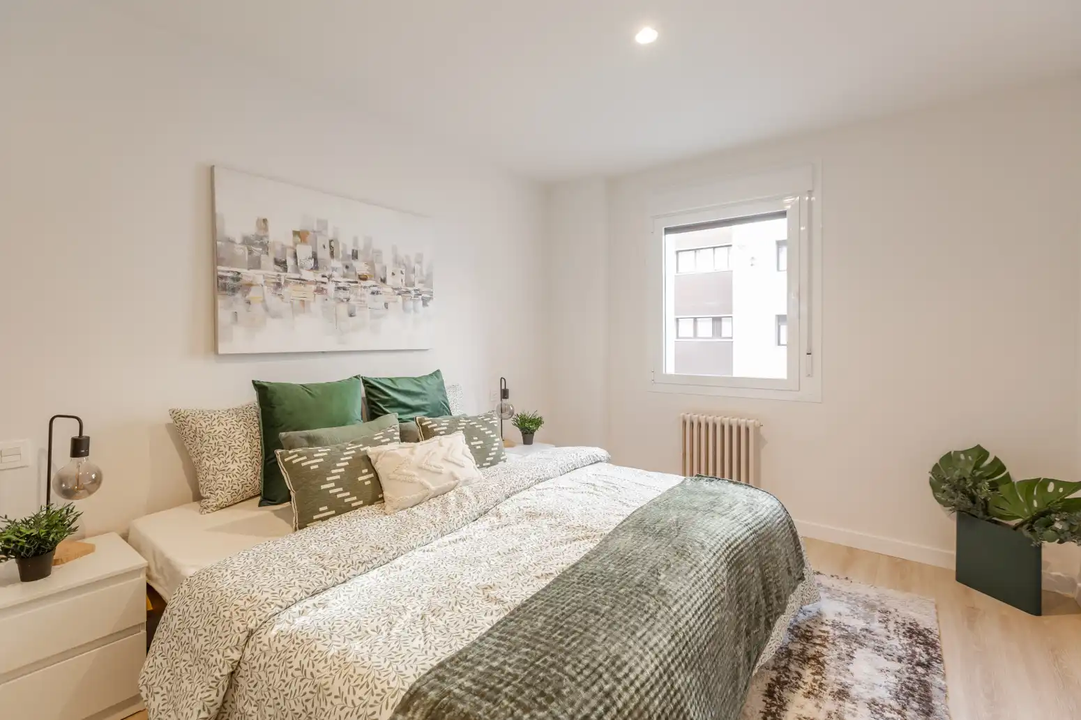 Bedroom of Flat for sale in  Pamplona / Iruña  with Heating and Terrace