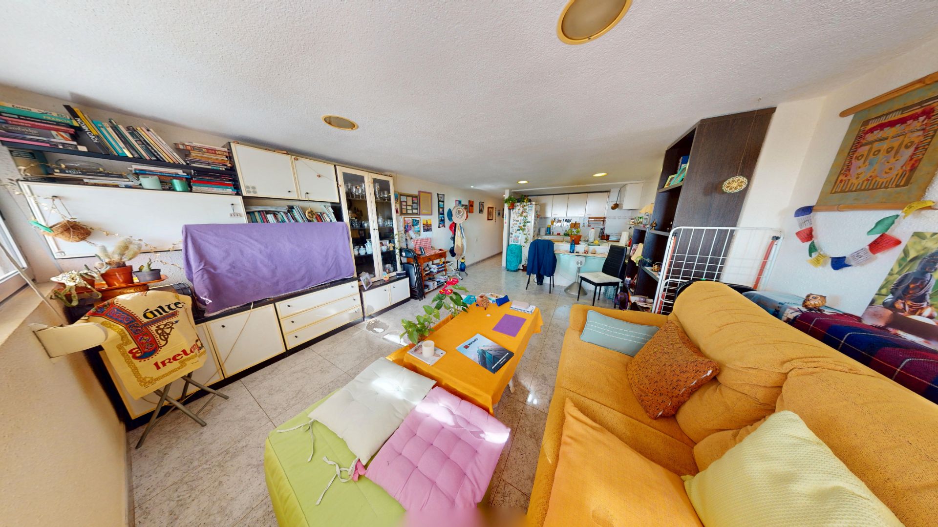 Living room of Flat for sale in Alicante / Alacant  with Furnished